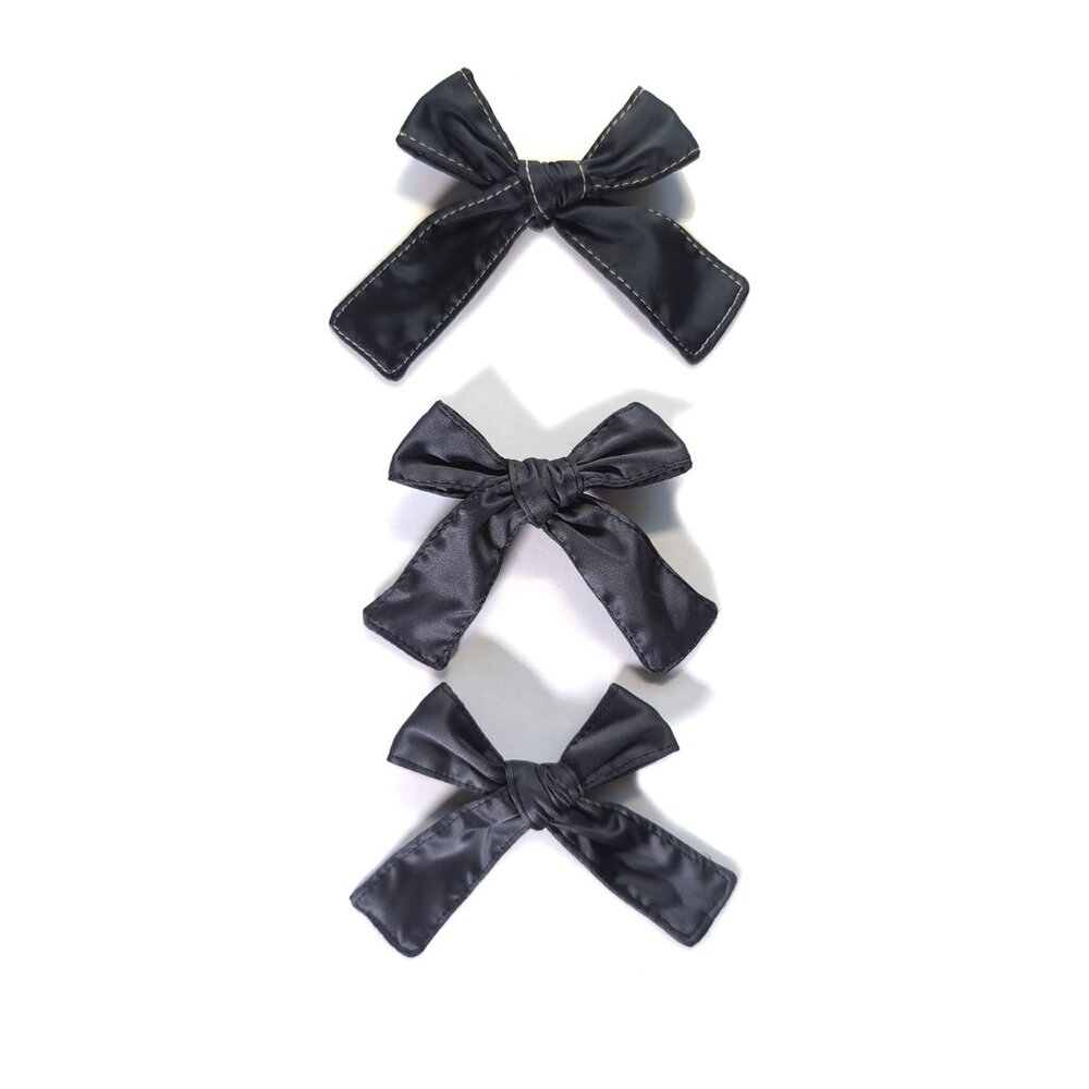 3 French Lingerie Silk Bows |  Premium Quality | Bra Bow